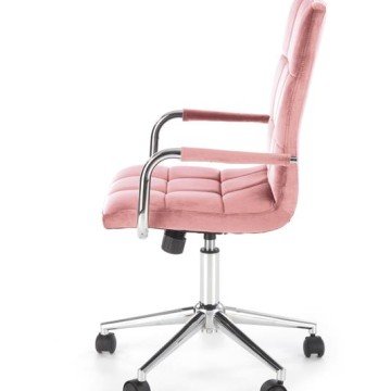 Фото1.Кресло Halmar GONZO 4 Розовый velvet